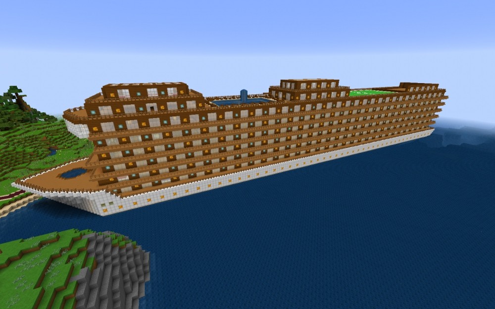 ᐅ Kreuzfahrtschiff in Minecraft bauen - minecraft-bauideen.de