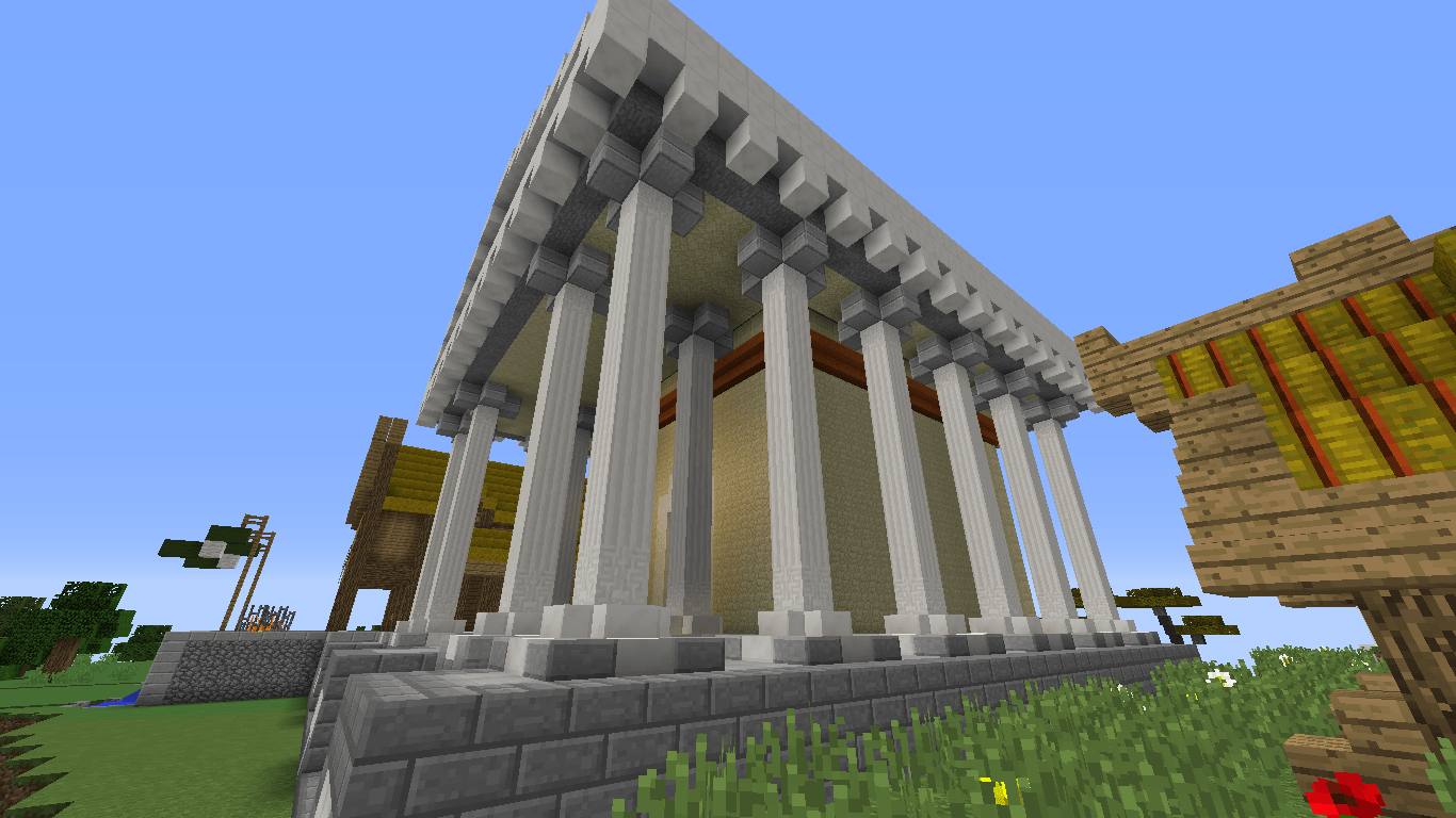 ᐅ Build Greek/Roman Temple in Minecraft - minecraft-bauideen.de