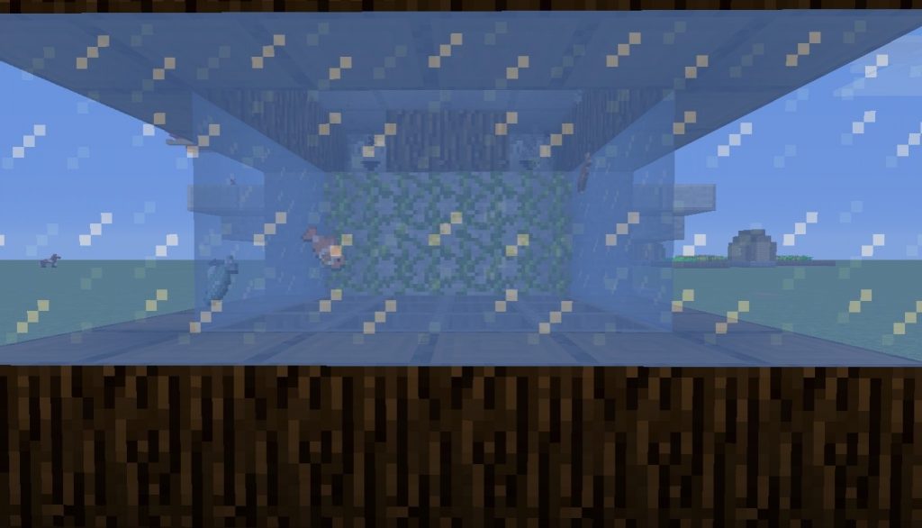 ᐅ Aquarium mit Fischen in Minecraft bauen - minecraft 