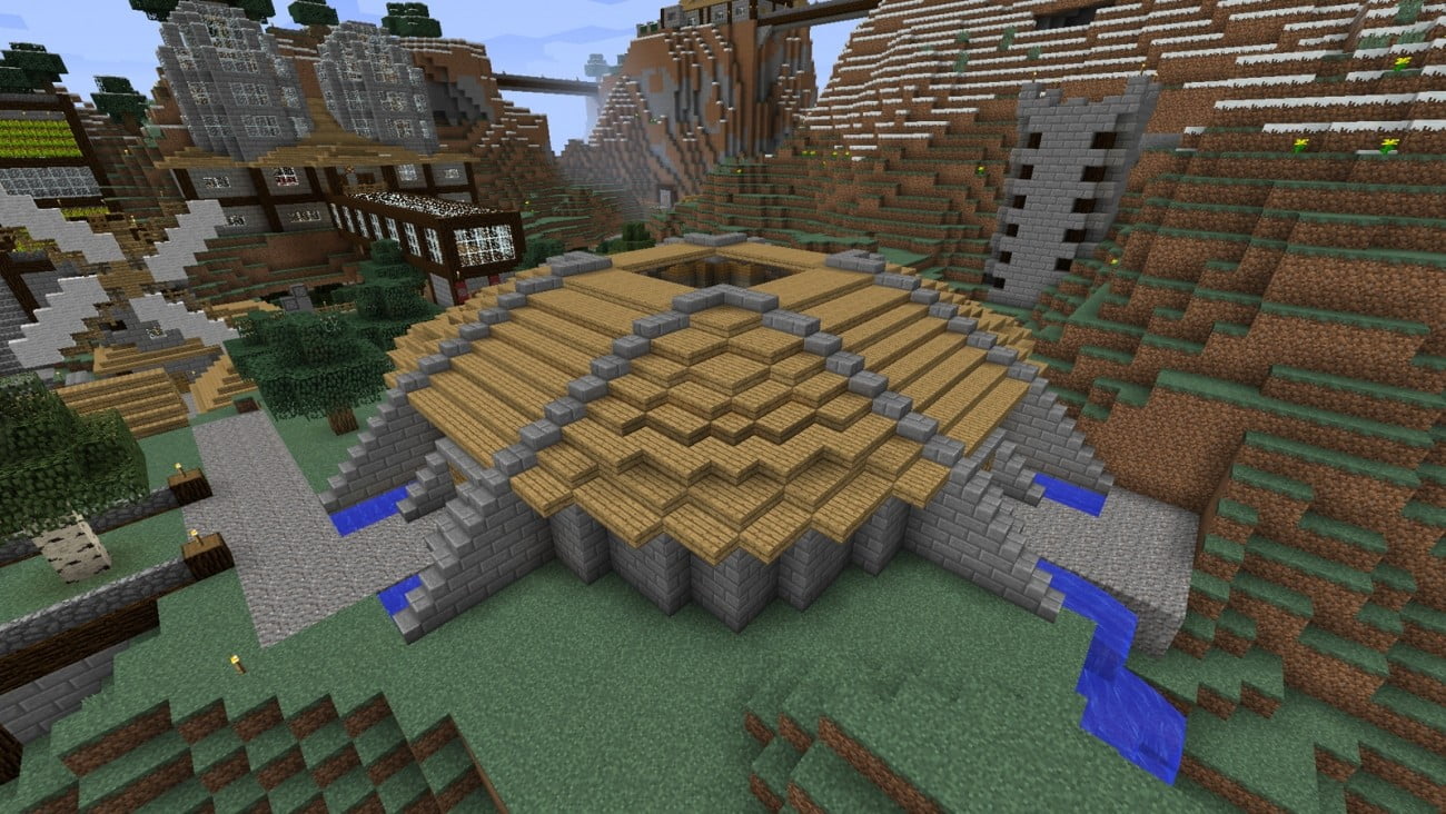 ᐅ Arena mit Sonnendach in Minecraft bauen - minecraft ...