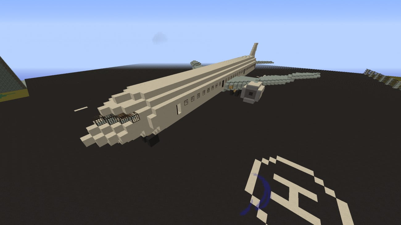 ᐅ Build Airplane Civil in Minecraft - minecraft-bauideen.de