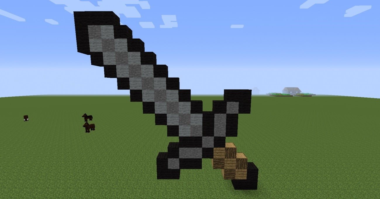 ᐅ Build Great Sword In Minecraft Minecraft Bauideen De