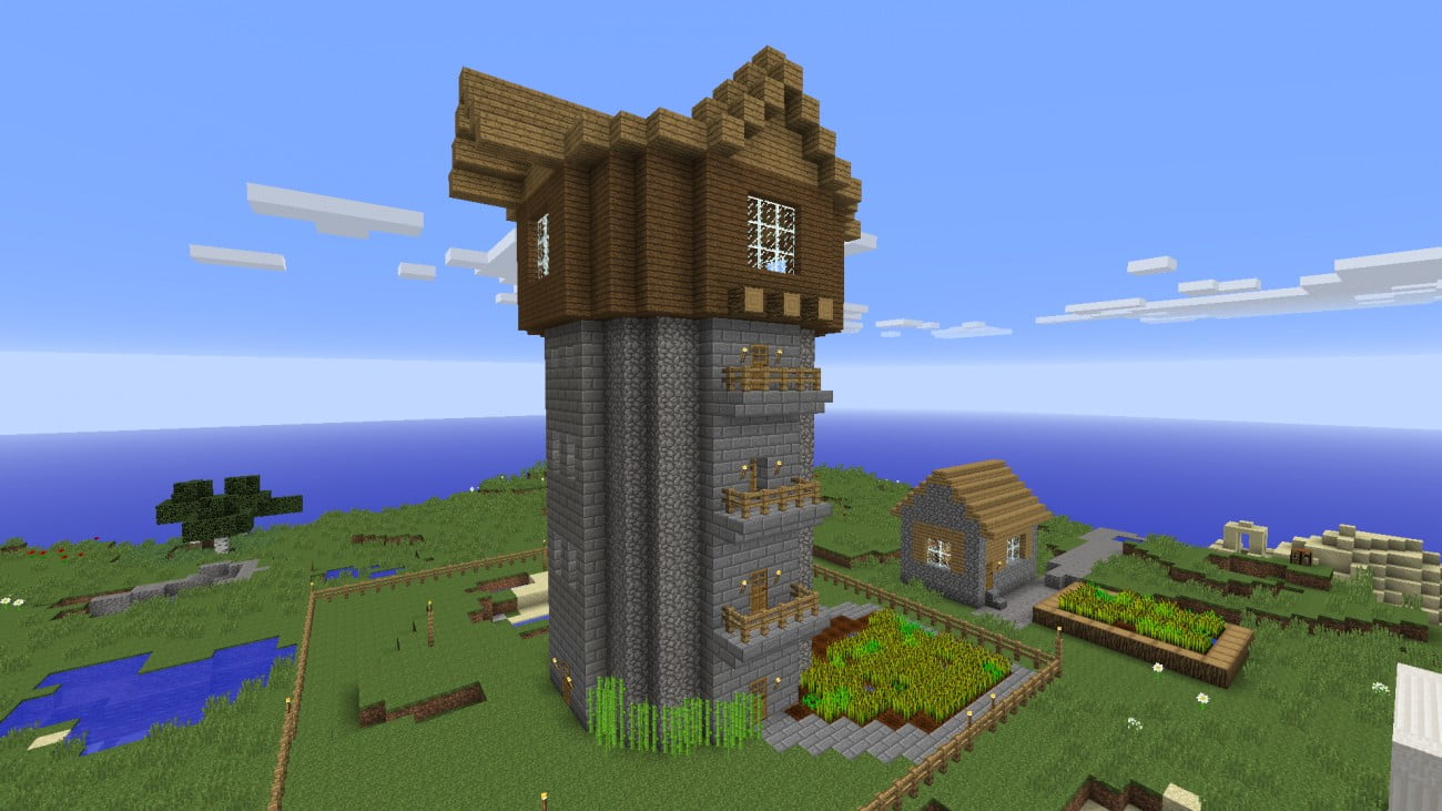 ᐅ Build Storage Tower / Residential Tower in Minecraft