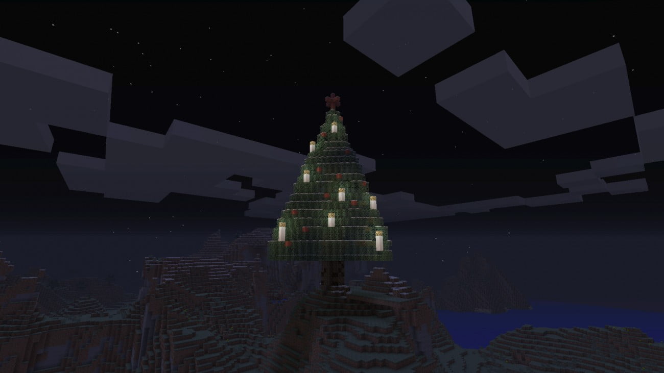 Minecraft Weihnachtsbaum