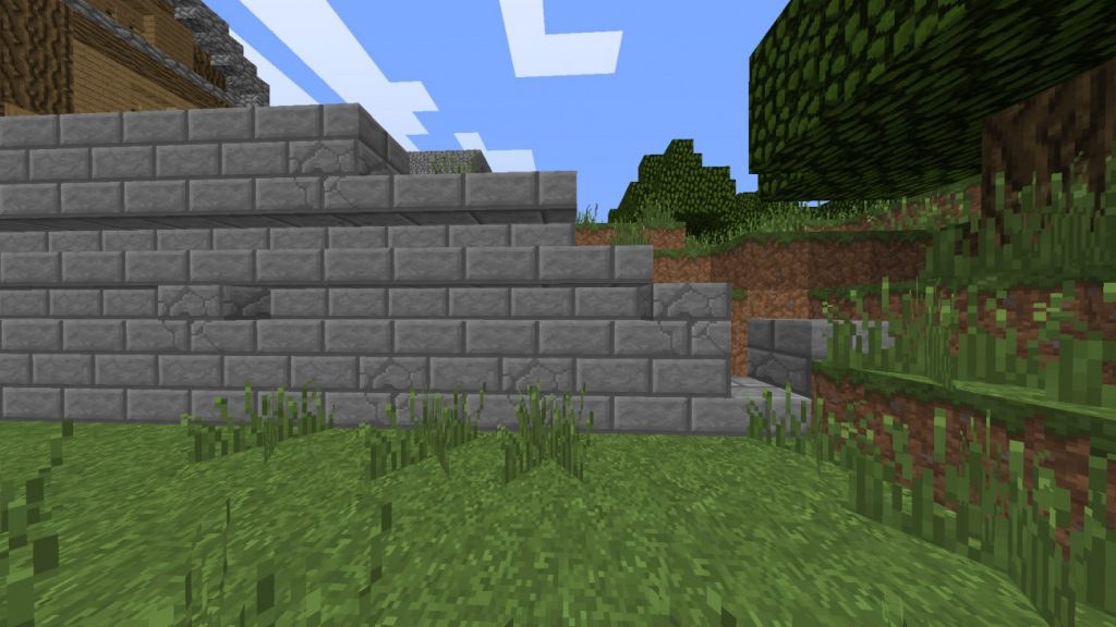 ᐅ Zerstörte Mauer in Minecraft bauen - minecraft-bauideen.de